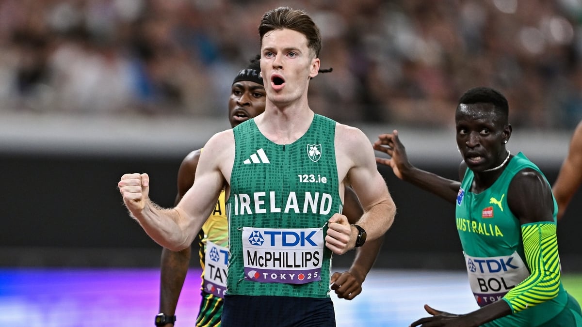 Cian McPhillips makes 800m SF - Champions League - Eye on America