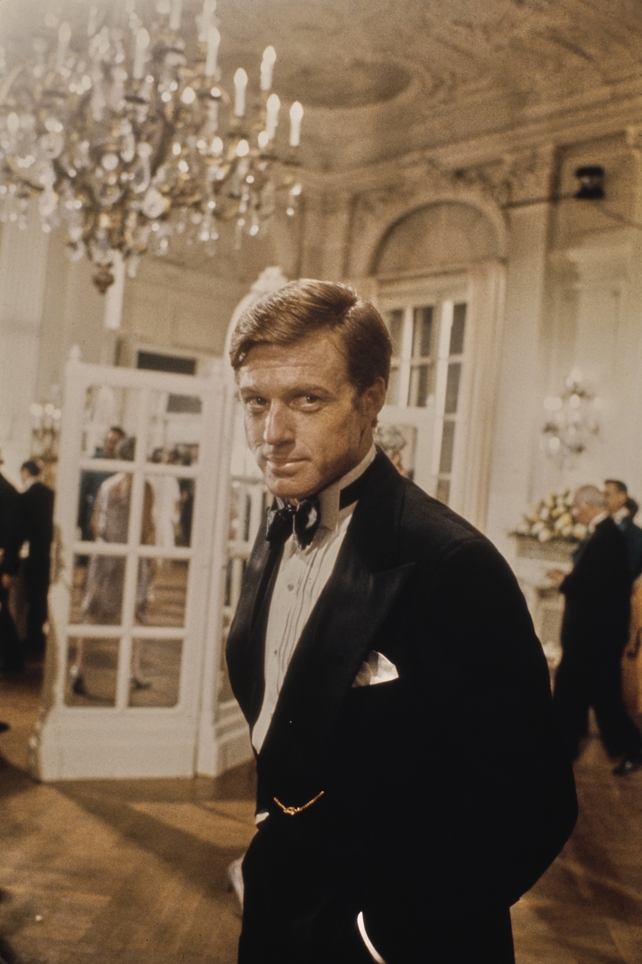 Robert Redford pictured in a publicity still for The Great Gatsby, 1974