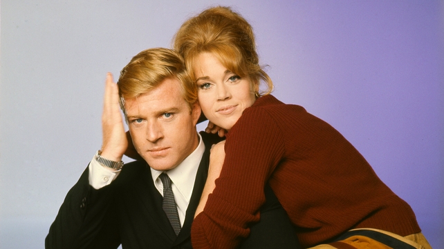 Robert Redford and Jane Fonda in a promotional portrait for Barefoot In The Park, 1967