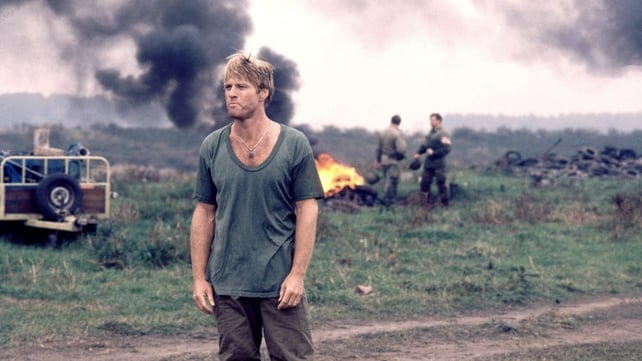 Robert Redford on the set of the 1977 film A Bridge Too Far