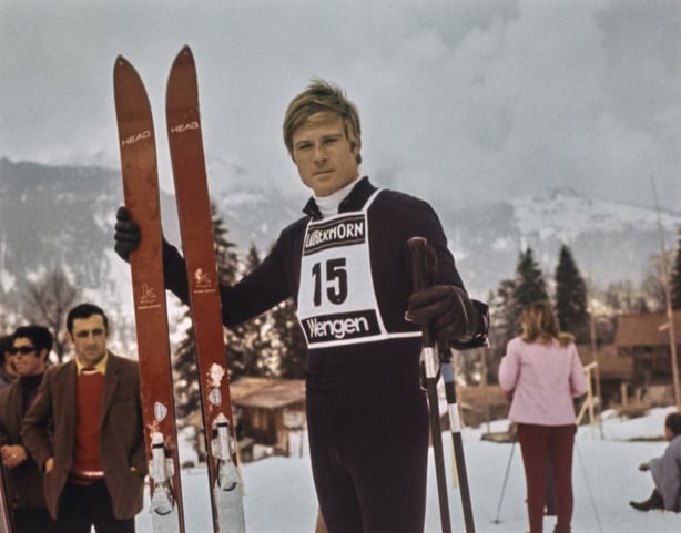 Robert Redford in Downhill Racer