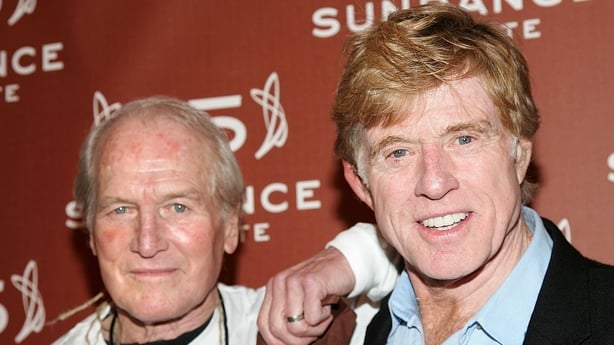 Paul Newman and Robert Redford pictured together in 2006