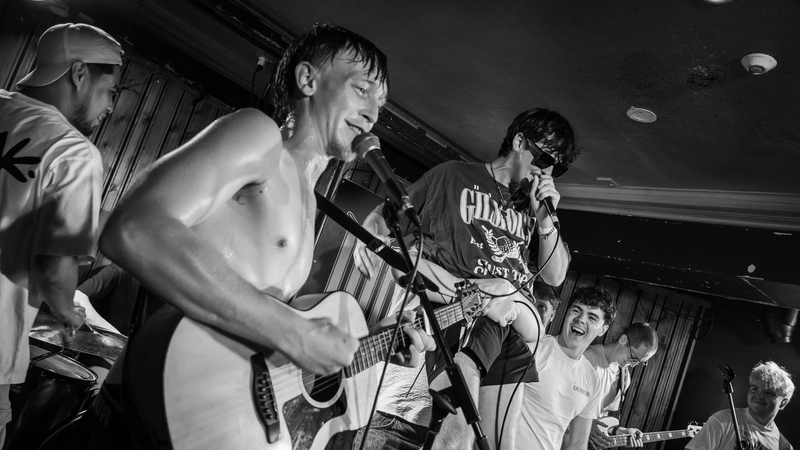 Ultras live on stage in Whelan's of Dublin