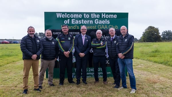 Eastern Gaels founders and GAA president Jarlath Burns