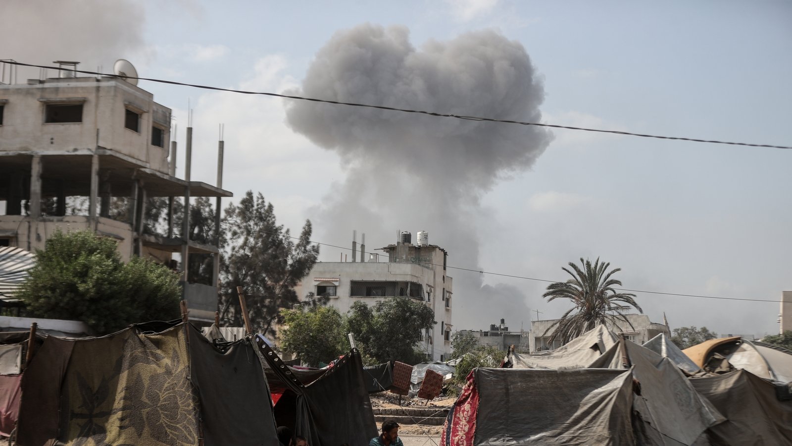 Israel's army has said it had opened a temporary new route to allow people to flee Gaza City, a day after launching a major ground assault aimed at crushing Hamas.