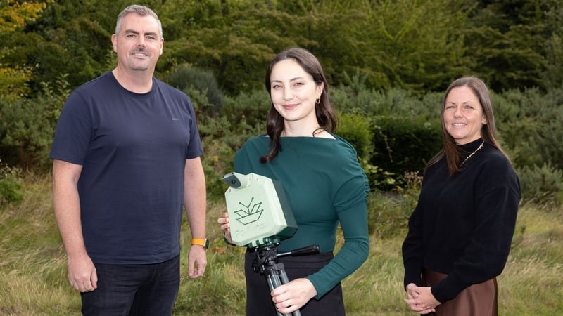 Anthony McLoughlin, founder and CEO of Better Futures; Meg Brennan, founder of Polliknow and Dr Sarah Cosgrove, CEO and founder of Restore Blue
