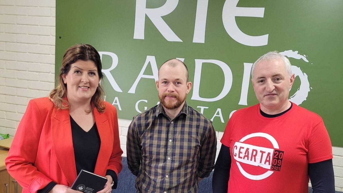 Ag plé an agóid mhór CEARTA, agóíd mhór na nGael a bheas ar siúl i mBaile Átha Cliath Dé Satharn.