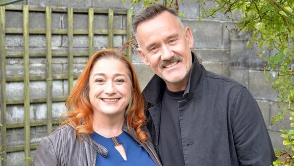 Niamh Kavanagh and Brendan Courtney pose for photo for the series Keys To My Life