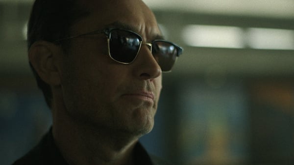 Head shot of Jude Law in BlackRabbit