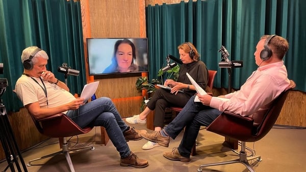 David, Katie and Fran talk to UCD's Orla Hegarty on Behind the Story
