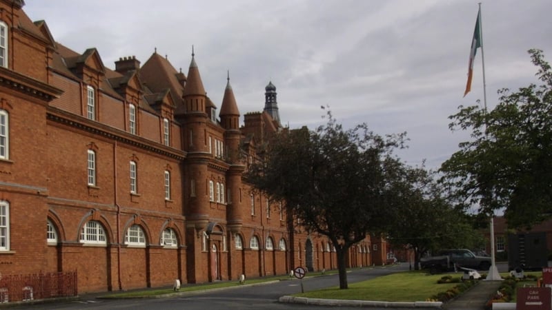 McKee Barracks in Dublin where court martials in Ireland take place