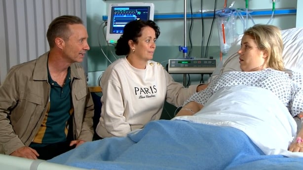 Sharon and Anto try to reassure Hayley
