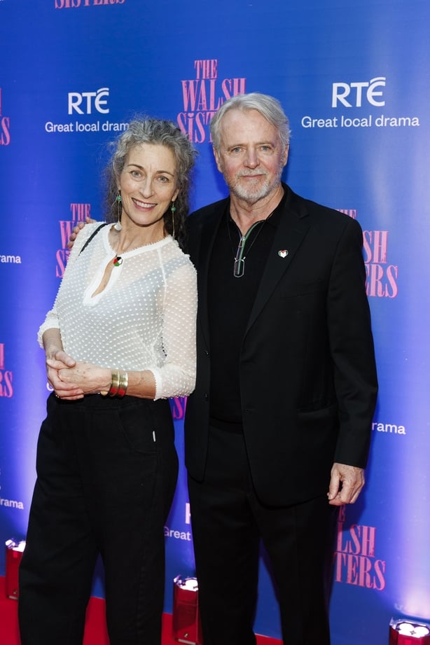 Carrie Crowley and Aidan Quinn