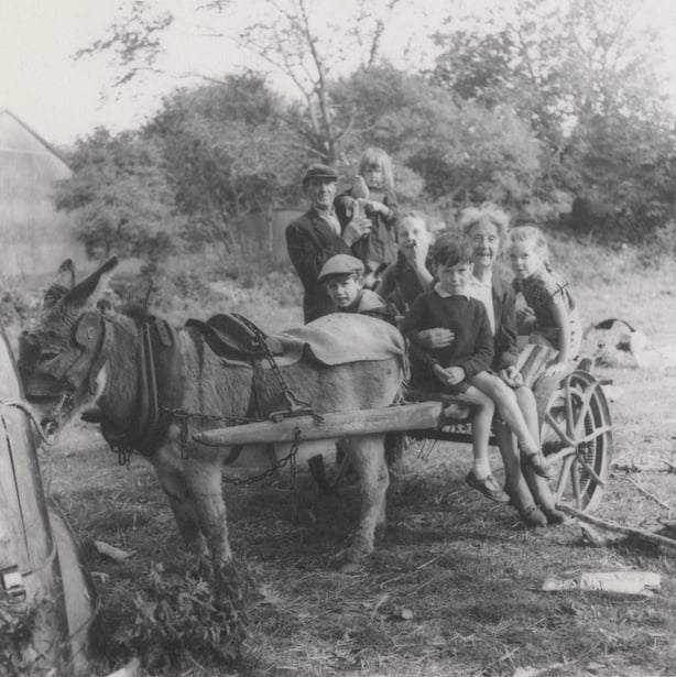 Shane MacGowan pictured in Tipperary as a boy