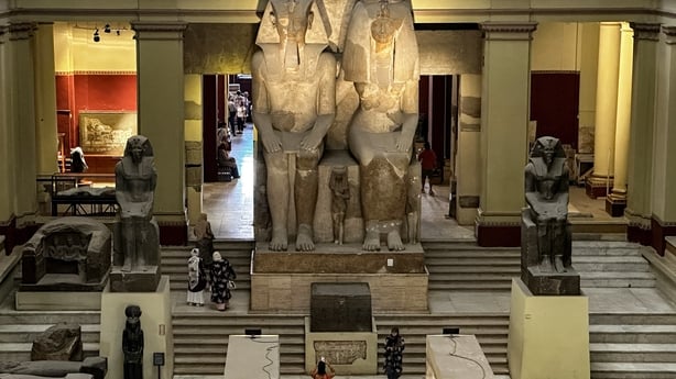 A view of the Egyptian Museum