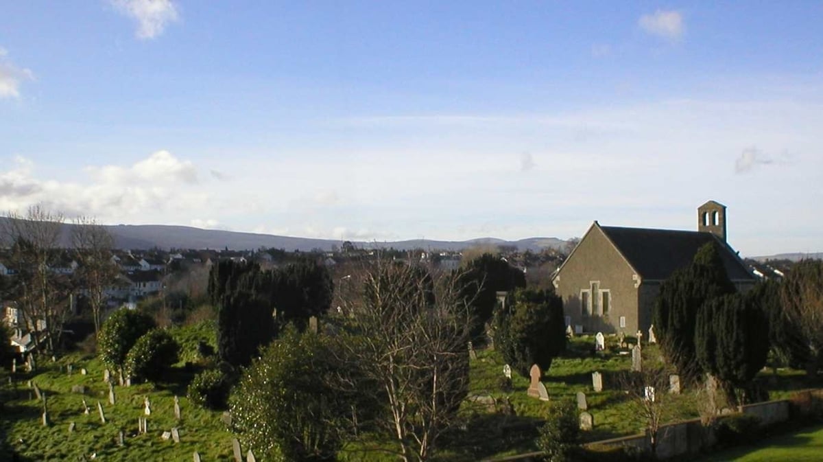 St Nahi's church in Dundrum