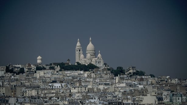 LE SACRE COEUR, BUTTE MONTMARTRE, PARIS. (Photo by Franck CHAREL/Gamma-Rapho via Getty Images)