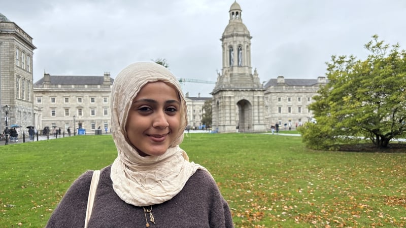 Malak Alsweirki arrived in Ireland to begin an academic journey three weeks ago