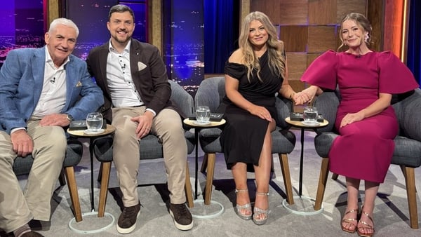 The Traitors Ireland stars Paudie, Andrew, Christine, and Katelyn on The Late Late Show