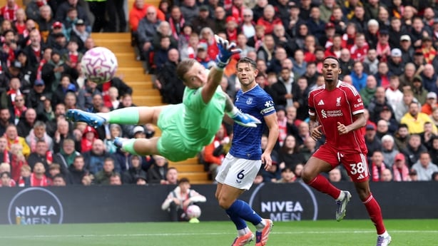 Ryan Gravenberch opens the scoring for Liverpool