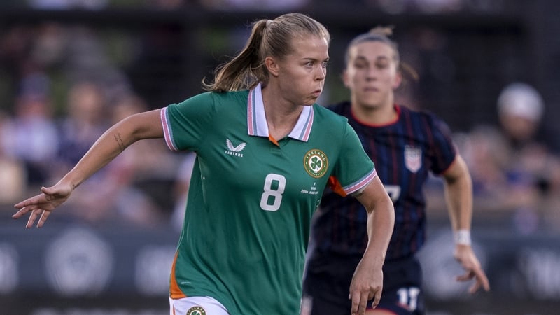 Ruesha Littlejohn in action against the USA back in June