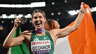 'I feel really proud to be Irish' - Kate O'Connor on her Worlds silver