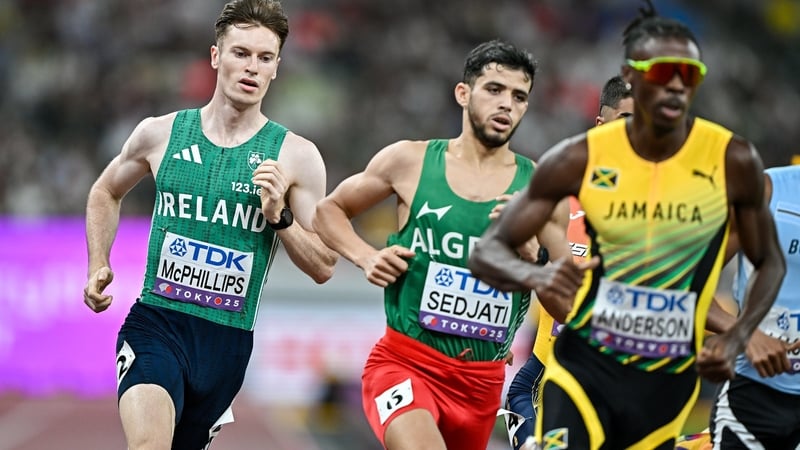 Cian McPhillips (L) took over a second off his personal best time