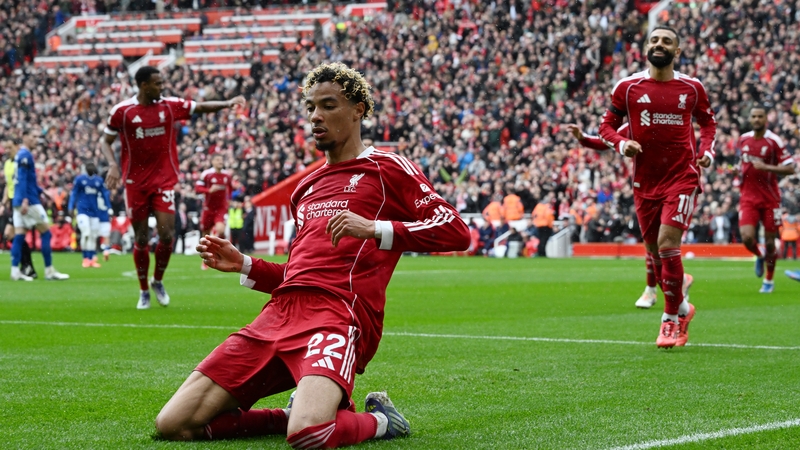 Hugo Ekitike is relishing competition with Alexander Isak