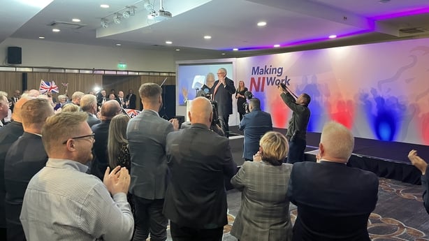 Crowds at the DUP's party conference