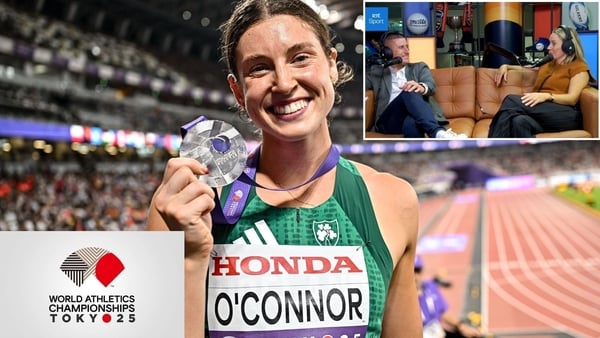 kate o'connor with medal