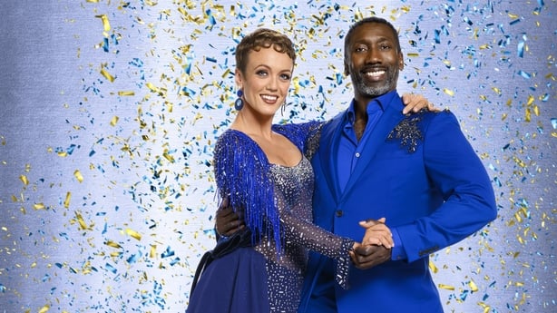Strictly Come Dancing pairing Jimmy Floyd Hasselbaink & Lauren Oakley
