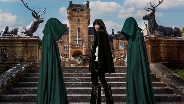 Claudia Winkleman in a promotional shot for The Celebrity Traitors