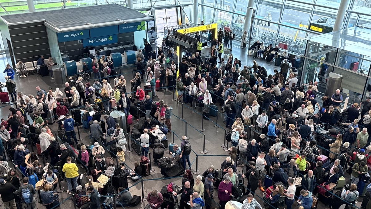 The latest update on the travel disruption at Dublin Airport