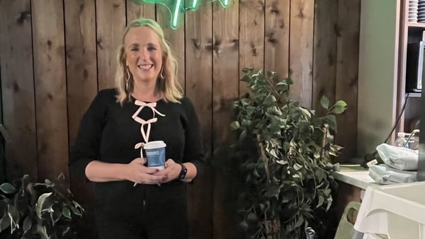 Lorraine Heskin, in her Gourmet Food Parlour restaurant in Dun Laoghaire