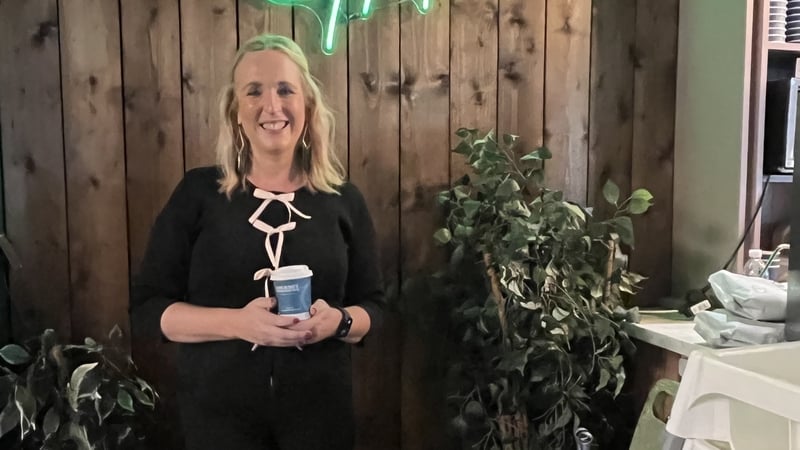 Lorraine Heskin in her Gourmet Food Parlour restaurant in Dun Laoghaire