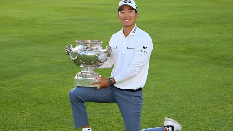 Michael Kim has ended a seven-year wait for a victory