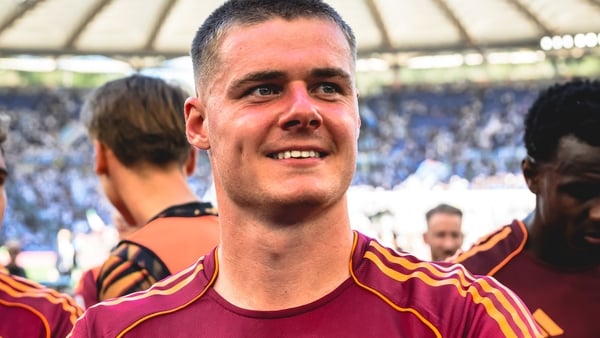 Republic of Ireland international Evan Ferguson played a big role in Roma