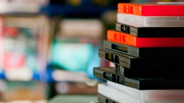 Pile of DVD in their cases