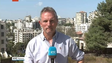 Tony Connelly explains reaction to Palestinian statehood live from West Bank