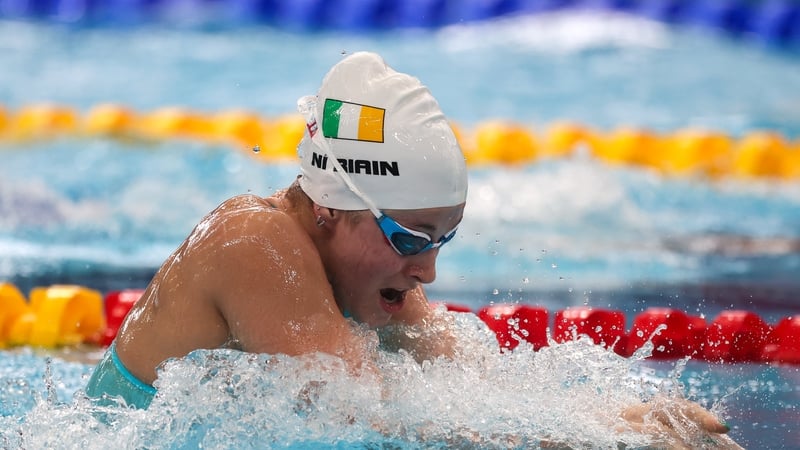It's now two medals for Róisín Ní Riain