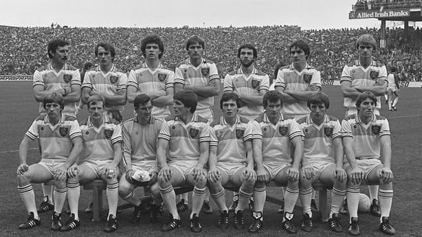 The Offaly All-Ireland winning team of 1982
