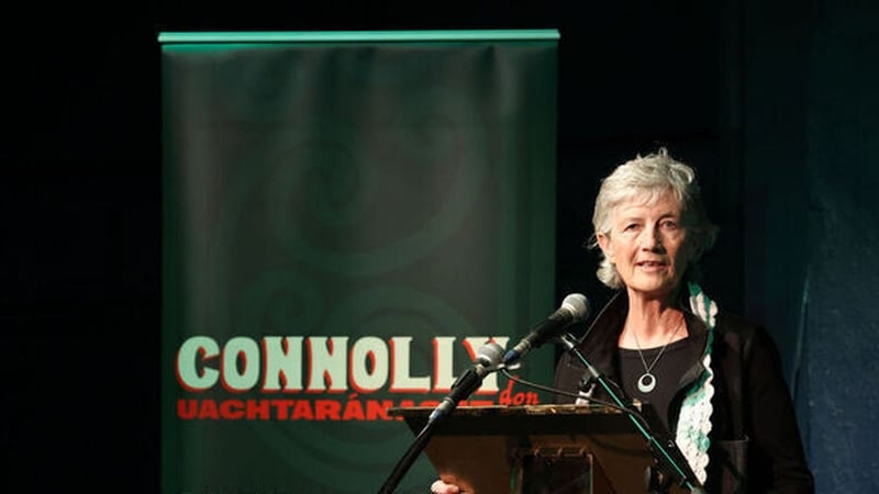 Catherine Connolly officially launched her election campaign in Dublin