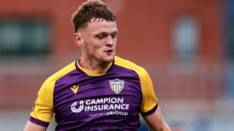 Dean Larkin headed home three goals for Wexford