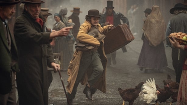 Jack Gleeson as Byron Hedges in House of Guinness 