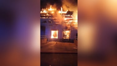 Firefighters tackle recycling facility fire in Dublin
