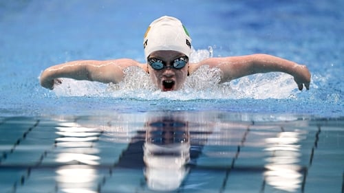 Dearbhaile Brady made her first appearance at this year's Para Swimming World Championships in the 200m individual medley