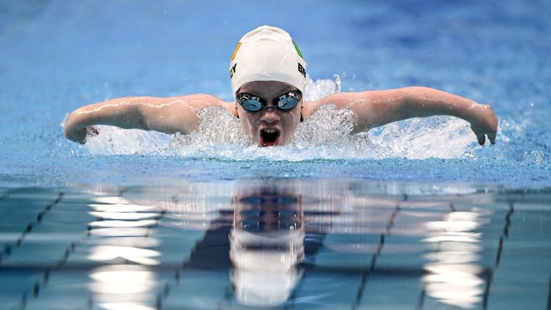 Dearbhaile Brady made her first appearance at this year's Para Swimming World Championships in the 200m individual medley