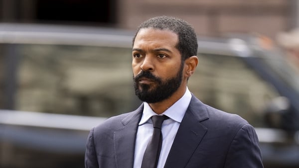 Noel Clarke arrives at the Royal Courts of Justice in London