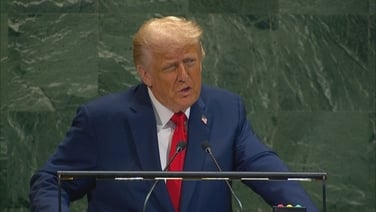 Trump says recognising Palestine would be 'too great' for Hamas
