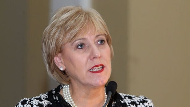 Heather Humphreys TD speaking at the opening the National Youth Arts Showcase in the National Museum in Dublin in 2014
